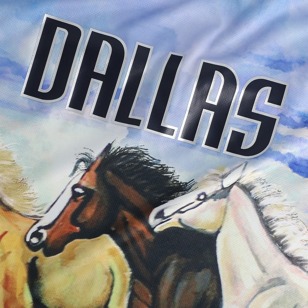Dallas Mavericks NBA & KidSuper Studios Unisex Hometown Jersey sale - Blue for sale