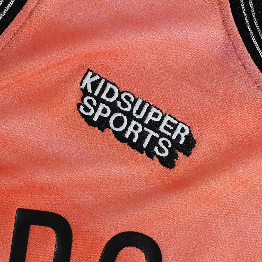 Brooklyn Nets NBA & KidSuper Studios Unisex Hometown Jersey - Coral on sale