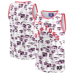 Toronto Raptors NBA & KidSuper Studios Unisex Hometown Jersey - White sale
