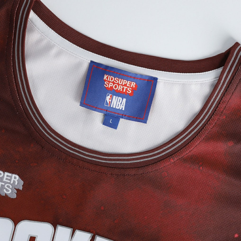 Houston Rockets NBA & KidSuper Studios Unisex Hometown Jersey - Red sale