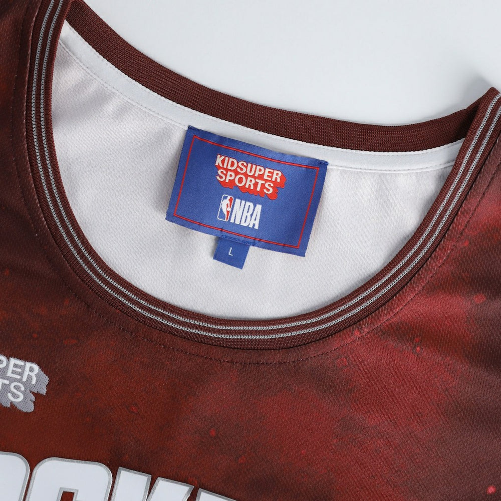 Houston Rockets NBA & KidSuper Studios Unisex Hometown Jersey - Red sale