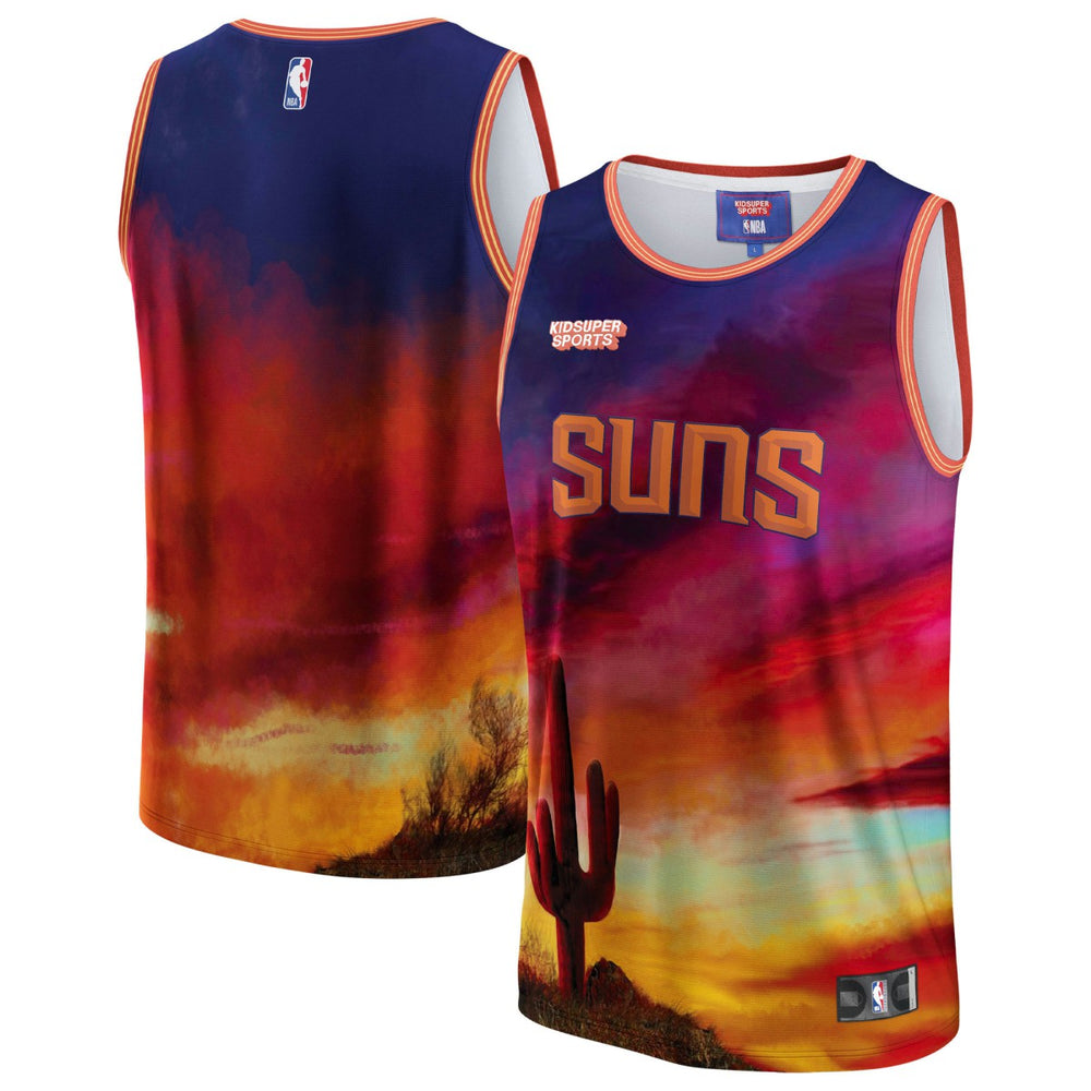 Phoenix Suns NBA & KidSuper Studios Unisex Hometown Jersey - Red for sale
