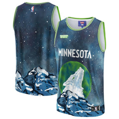Minnesota Timberwolves NBA & KidSuper Studios Unisex Hometown Jersey - Blue discount