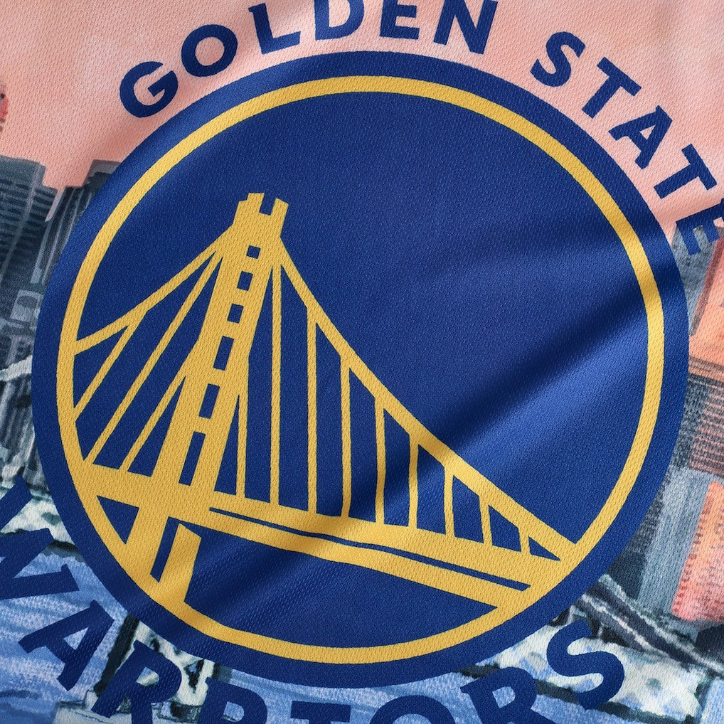 Golden State Warriors NBA & KidSuper Studios Unisex Hometown Jersey sale - Blue cheap