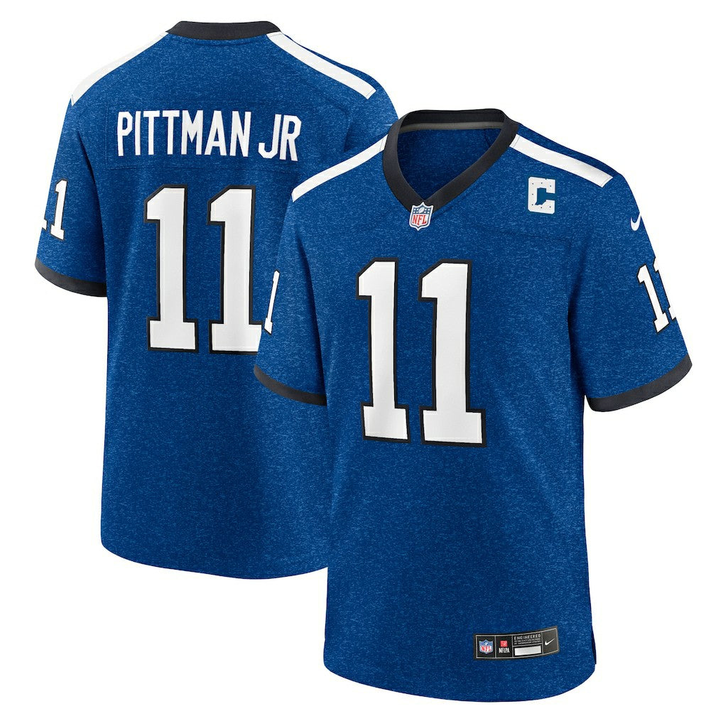 Indiana Nights Michael Pittman Jr. Indianapolis Colts Alternate Game Jersey - Blue online