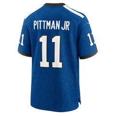Indiana Nights Michael Pittman Jr. Indianapolis Colts Alternate Game Jersey - Blue online