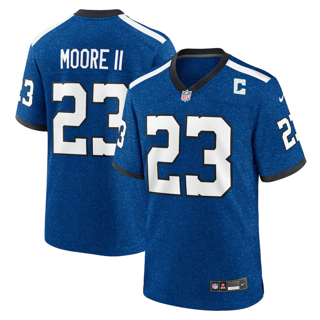 Kenny Moore II Indianapolis Colts Indiana Nights Alternate Game Jersey - Royal for sale