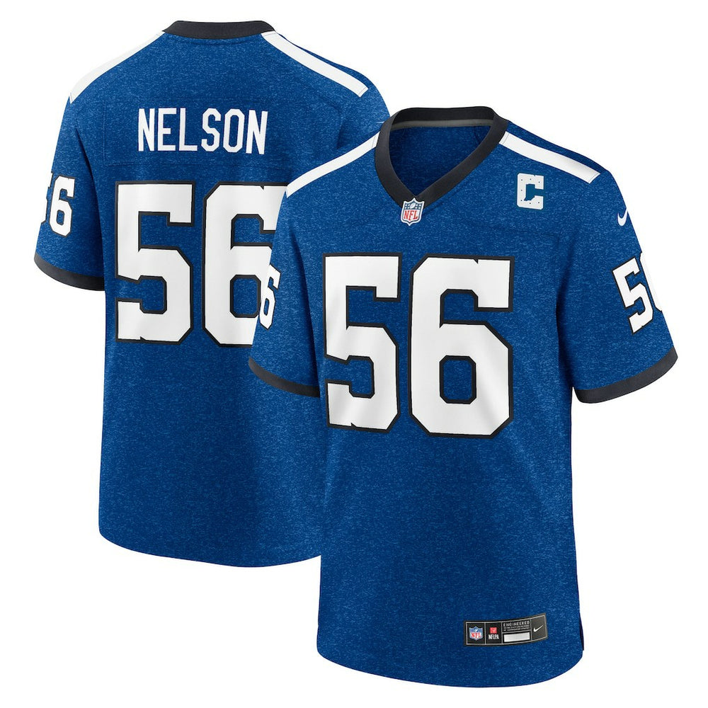 Quenton Nelson Indianapolis Colts Indiana Nights Alternate Game Jersey - Royal discount