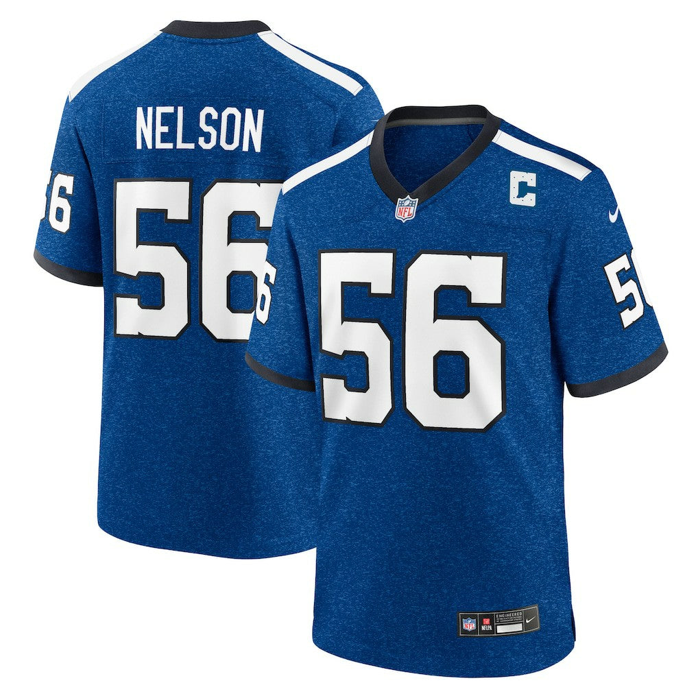 Quenton Nelson Indianapolis Colts Indiana Nights Alternate Game Jersey - Royal discount