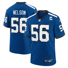 Quenton Nelson Indianapolis Colts Indiana Nights Alternate Game Jersey - Royal discount