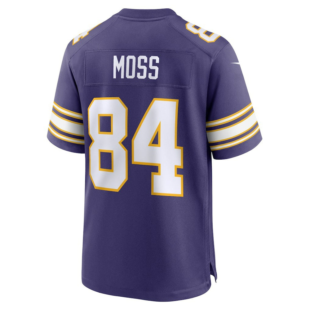 Randy Moss Minnesota Vikings Classic Retired Player Game Jersey - Purple on sale