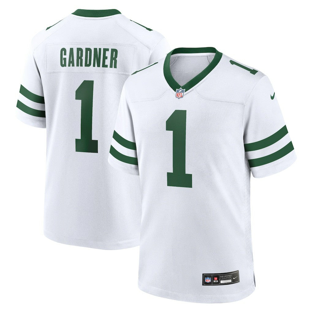Ahmad Sauce Gardner New York Jets Game Jersey - Legacy White sale