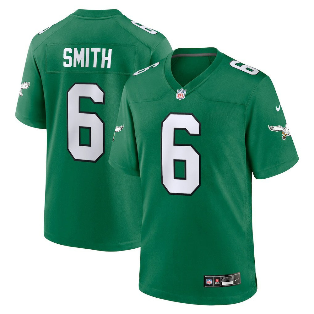 DeVonta Smith Philadelphia Eagles Alternate Game Player Jersey - Kelly Green for sale