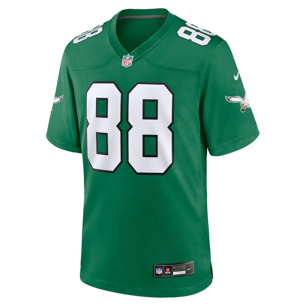 Dallas Goedert Philadelphia Eagles Alternate Game Player Jersey - Kelly Green for sale