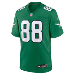 Dallas Goedert Philadelphia Eagles Alternate Game Player Jersey - Kelly Green for sale