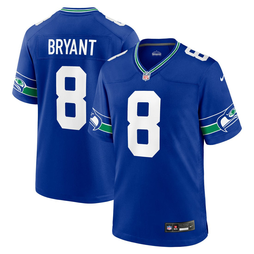 Coby Bryant Seattle Seahawks Throwback Player Game Jersey - Royal sale
