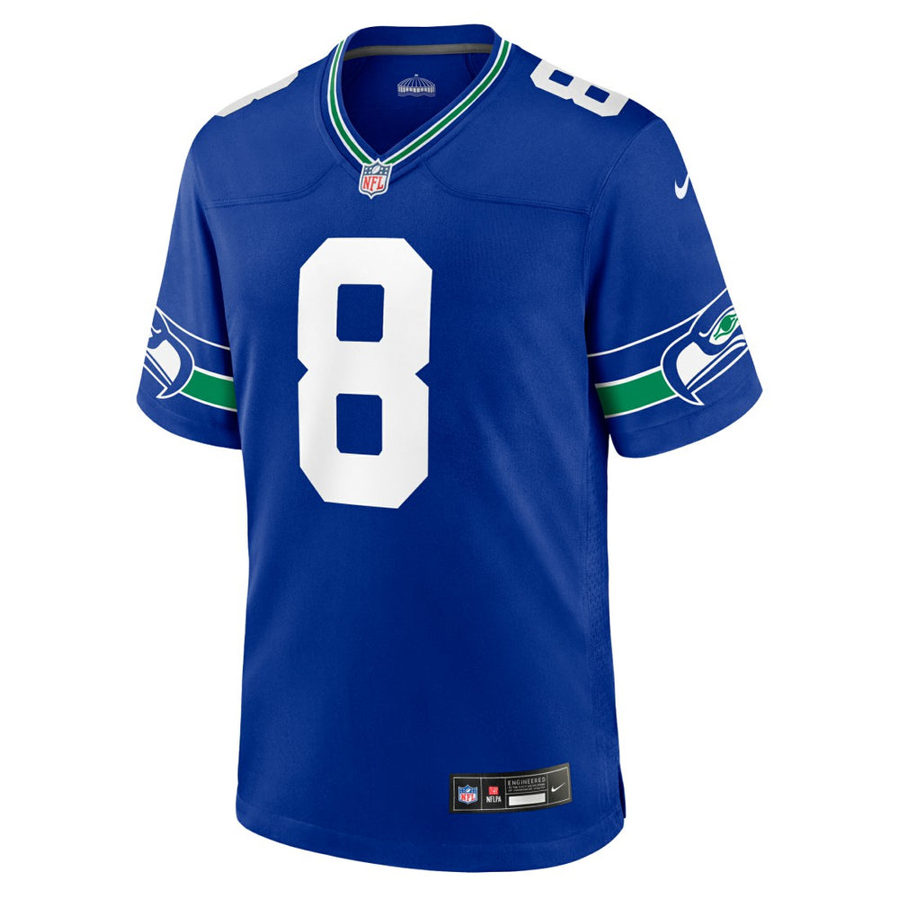Coby Bryant Seattle Seahawks Throwback Player Game Jersey - Royal sale