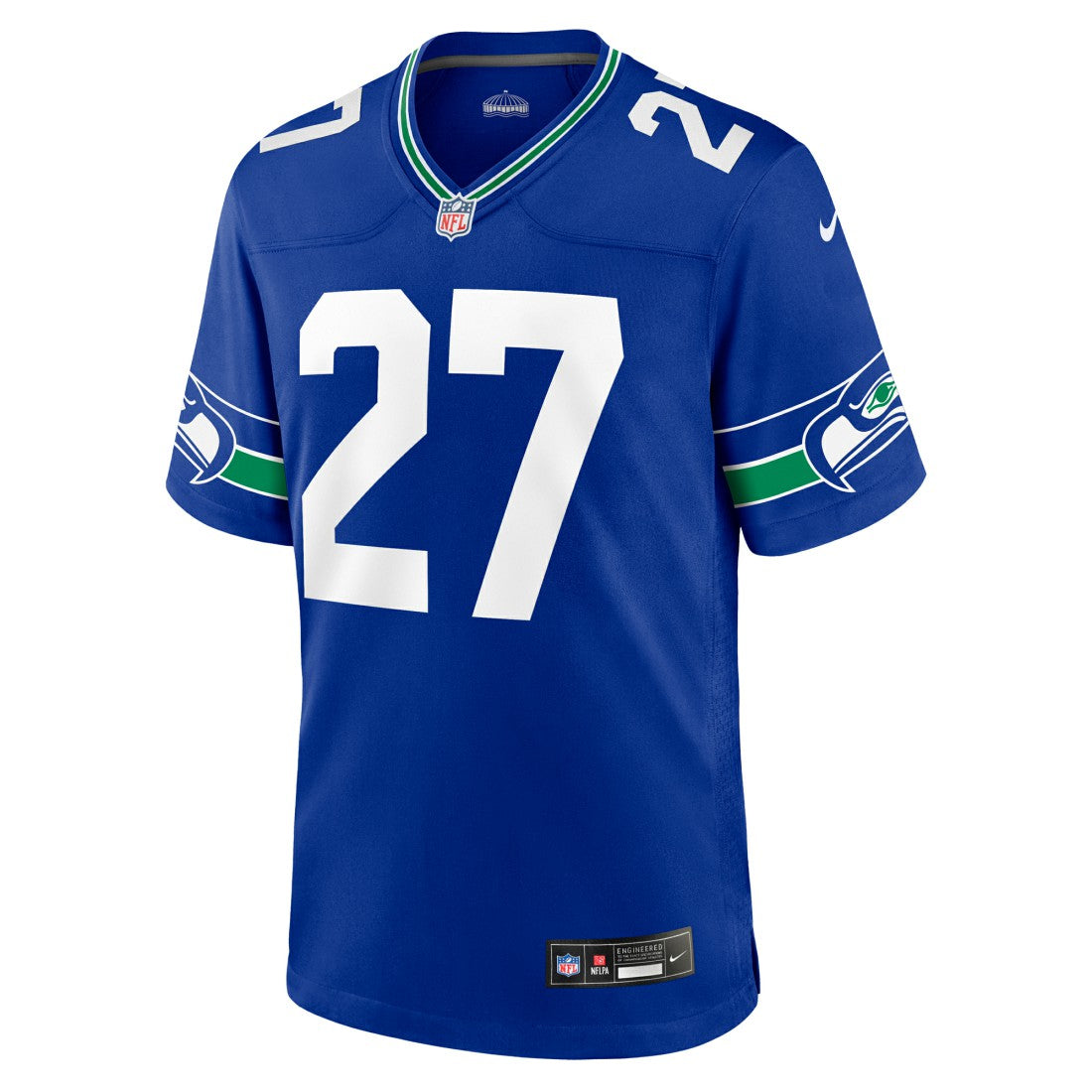 Tariq Woolen Seattle Seahawks Throwback Player Game Jersey - Royal for sale