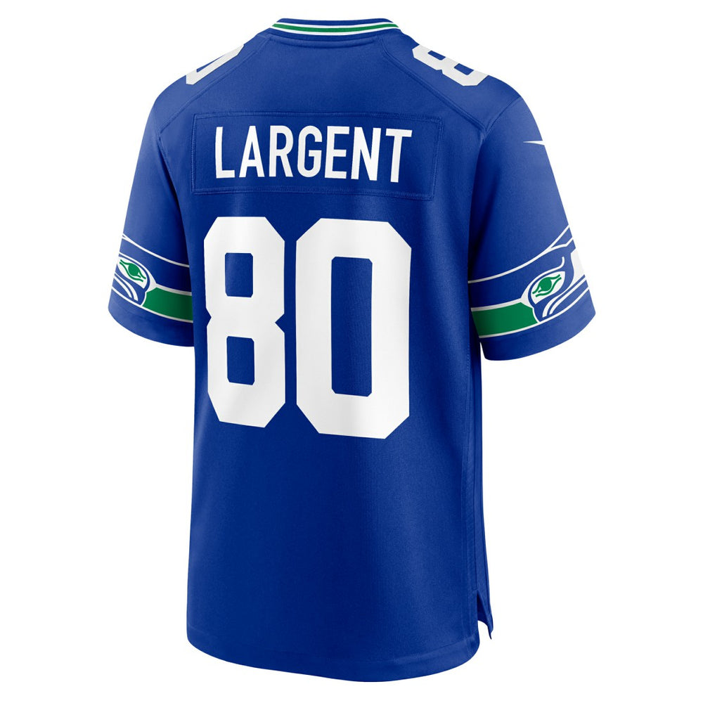 Steve Largent Seattle Seahawks Throwback Retired Player Game Jersey - Royal online