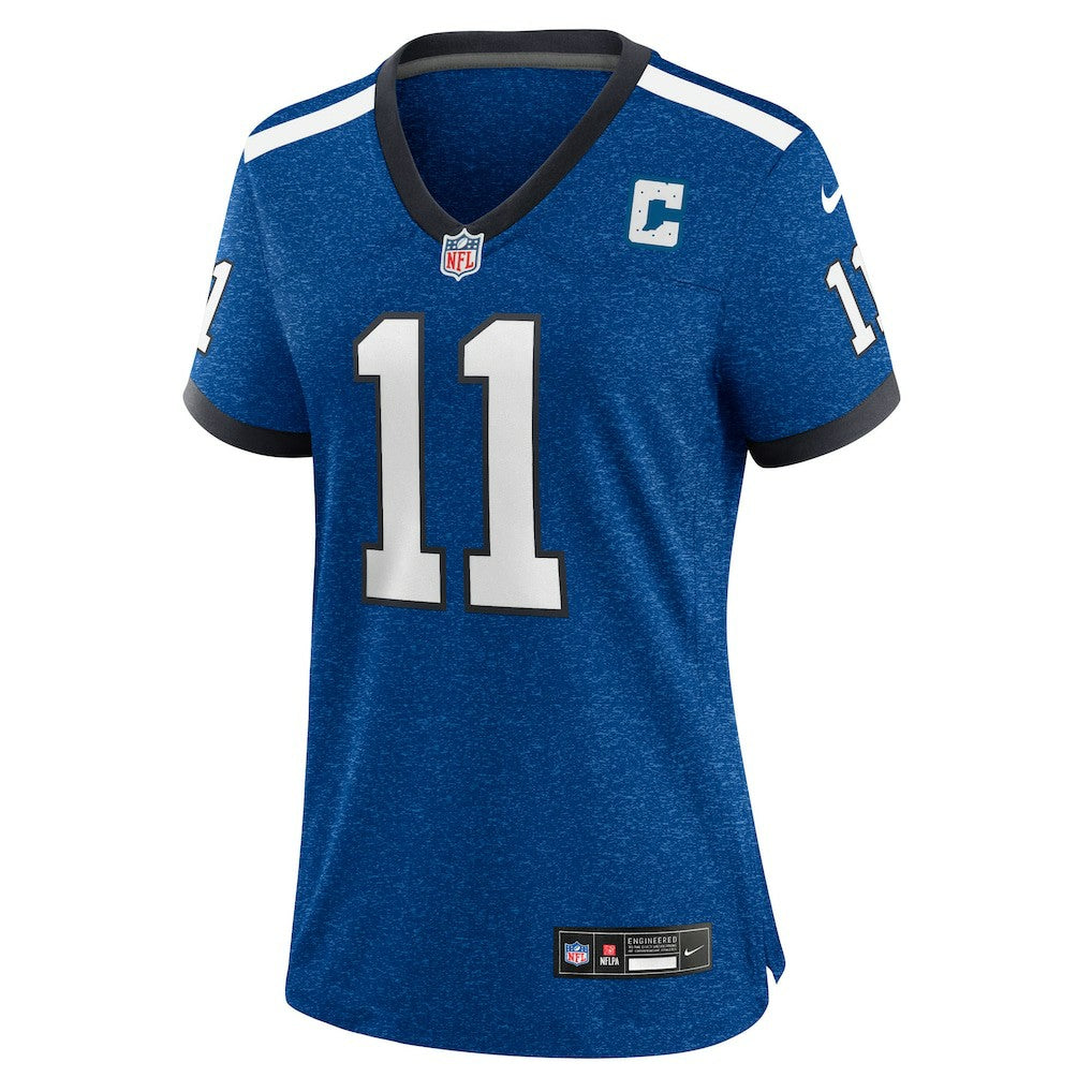 Michael Pittman Jr. Indianapolis Colts Women's Indiana Nights Alternate Game Jersey - Royal online