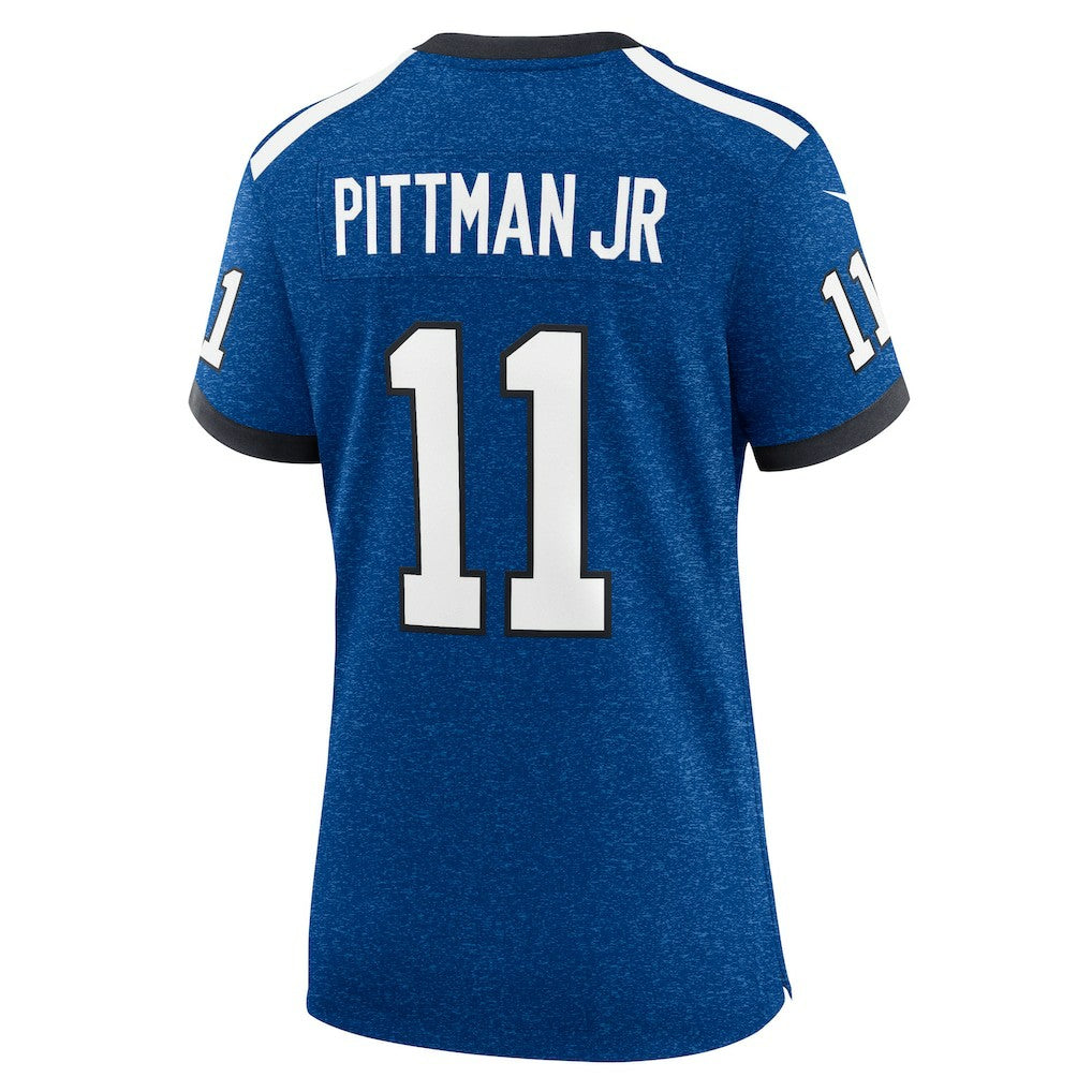 Michael Pittman Jr. Indianapolis Colts Women's Indiana Nights Alternate Game Jersey - Royal online
