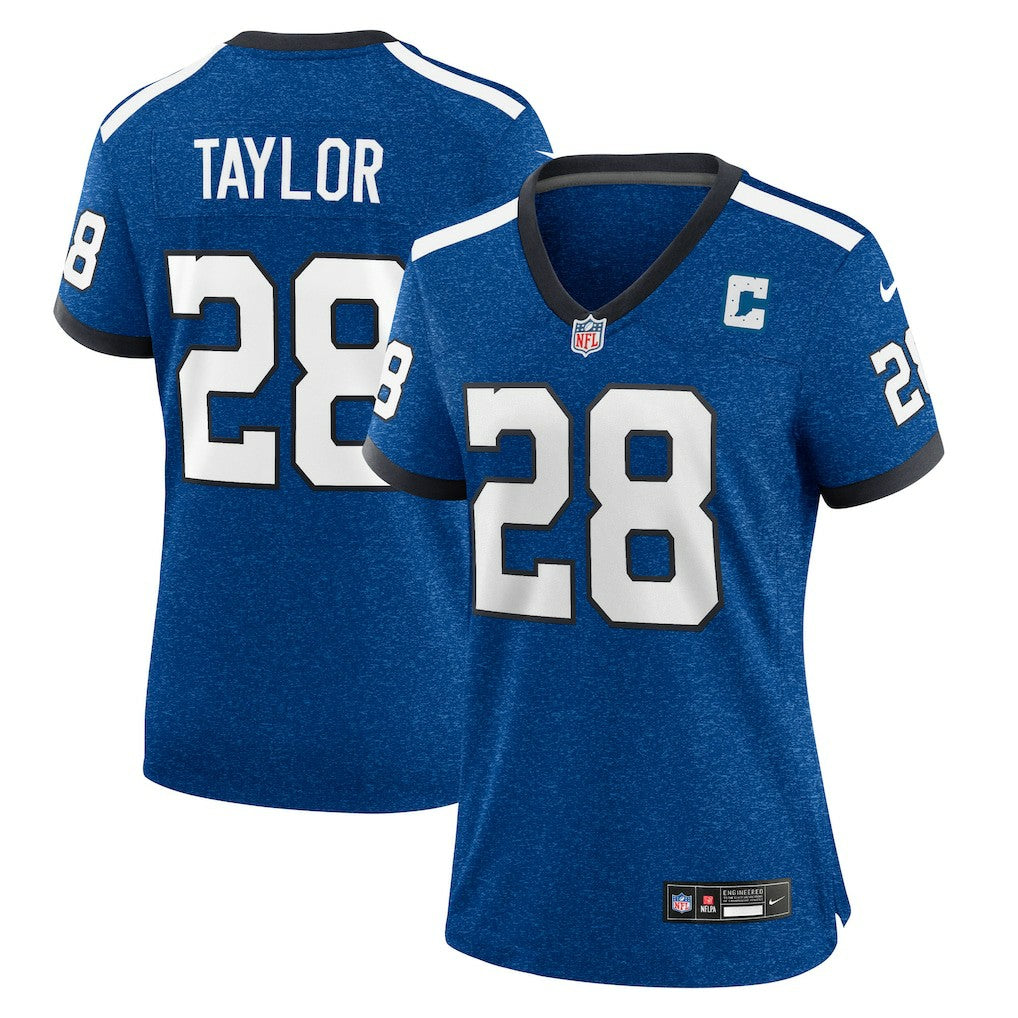 Jonathan Taylor Indianapolis Colts Women's Indiana Nights Alternate Game Jersey - Royal discount