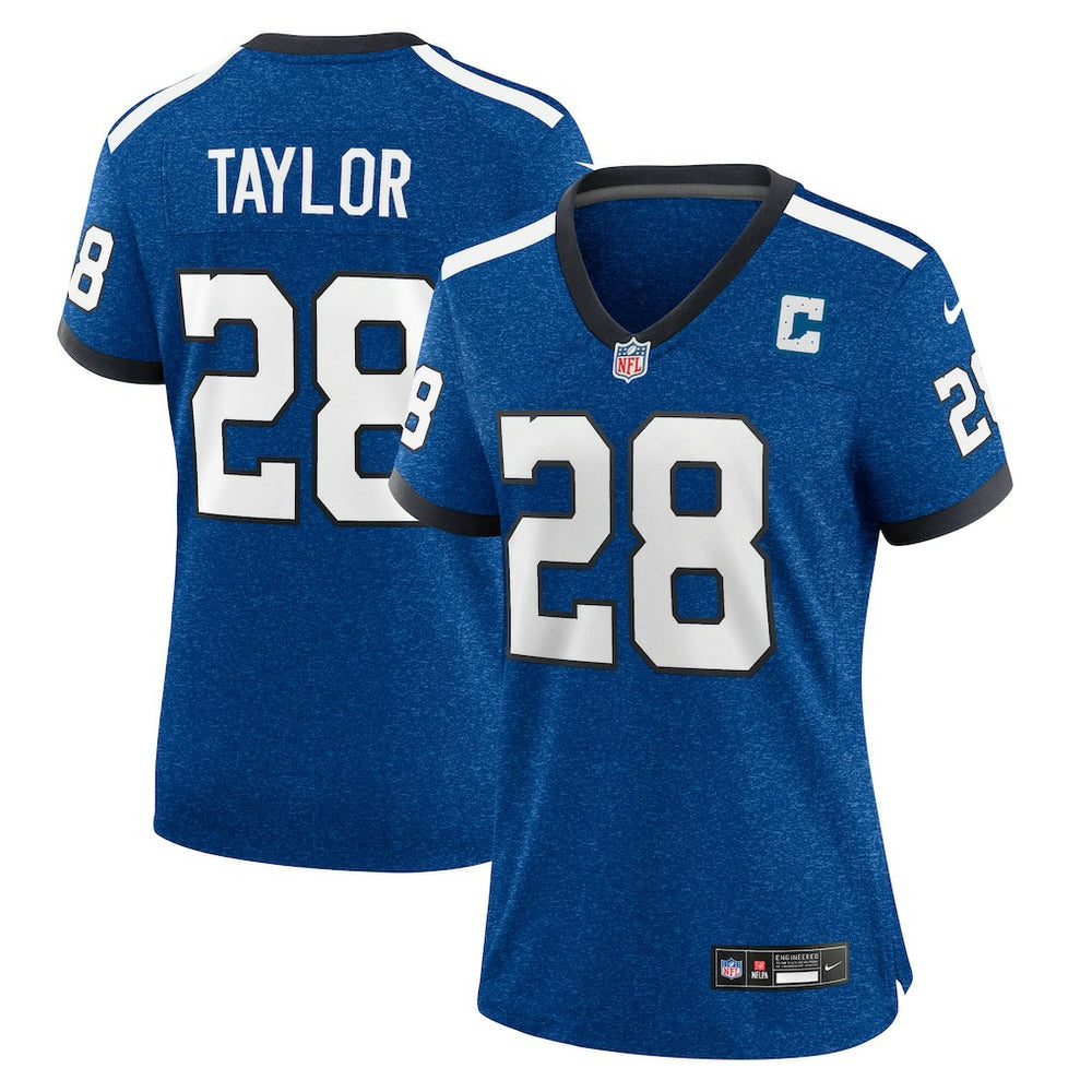 Jonathan Taylor Indianapolis Colts Women's Indiana Nights Alternate Game Jersey - Royal discount