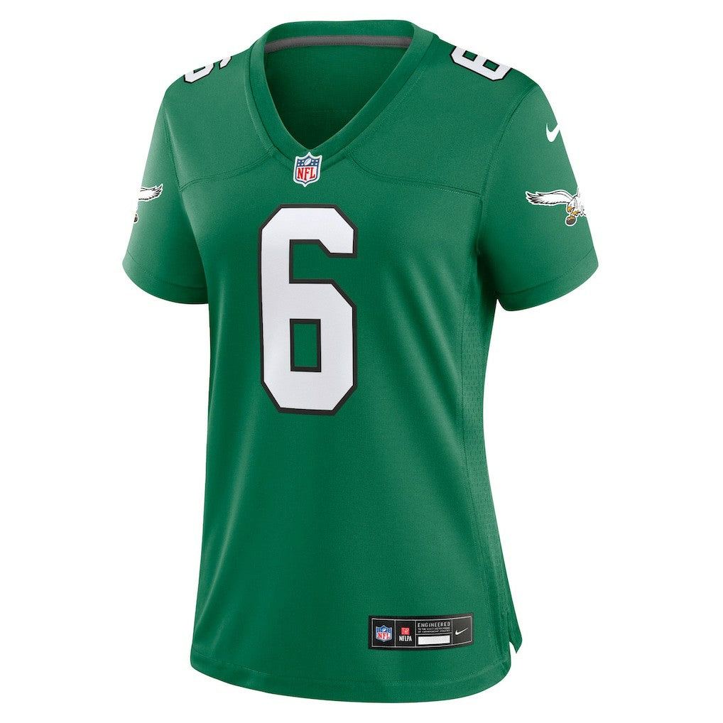 DeVonta Smith Philadelphia Eagles Women's Player Jersey - Kelly Green discount