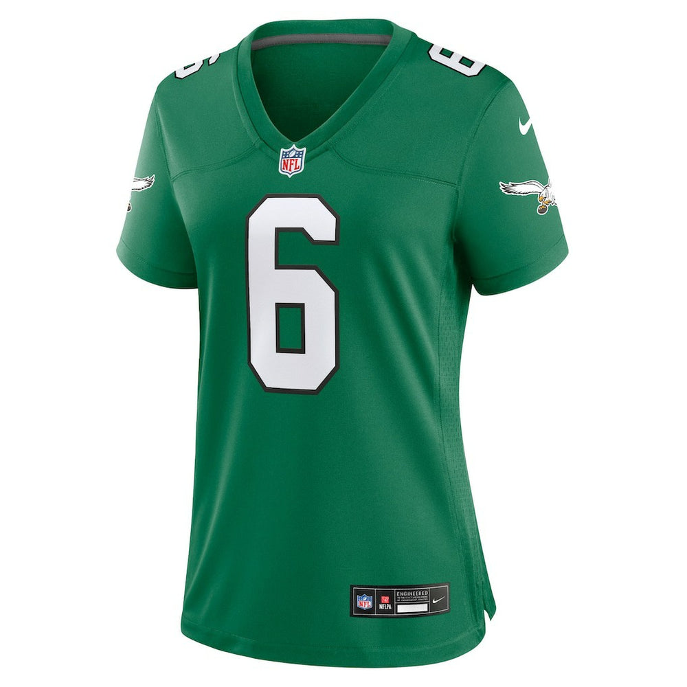 DeVonta Smith Philadelphia Eagles Women's Player Jersey - Kelly Green discount