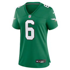 DeVonta Smith Philadelphia Eagles Women's Player Jersey - Kelly Green discount