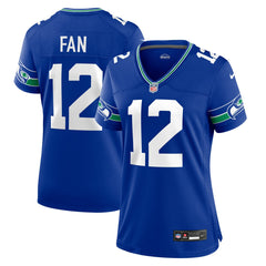 12s Seattle Seahawks Women's Player Jersey - Royal outlet