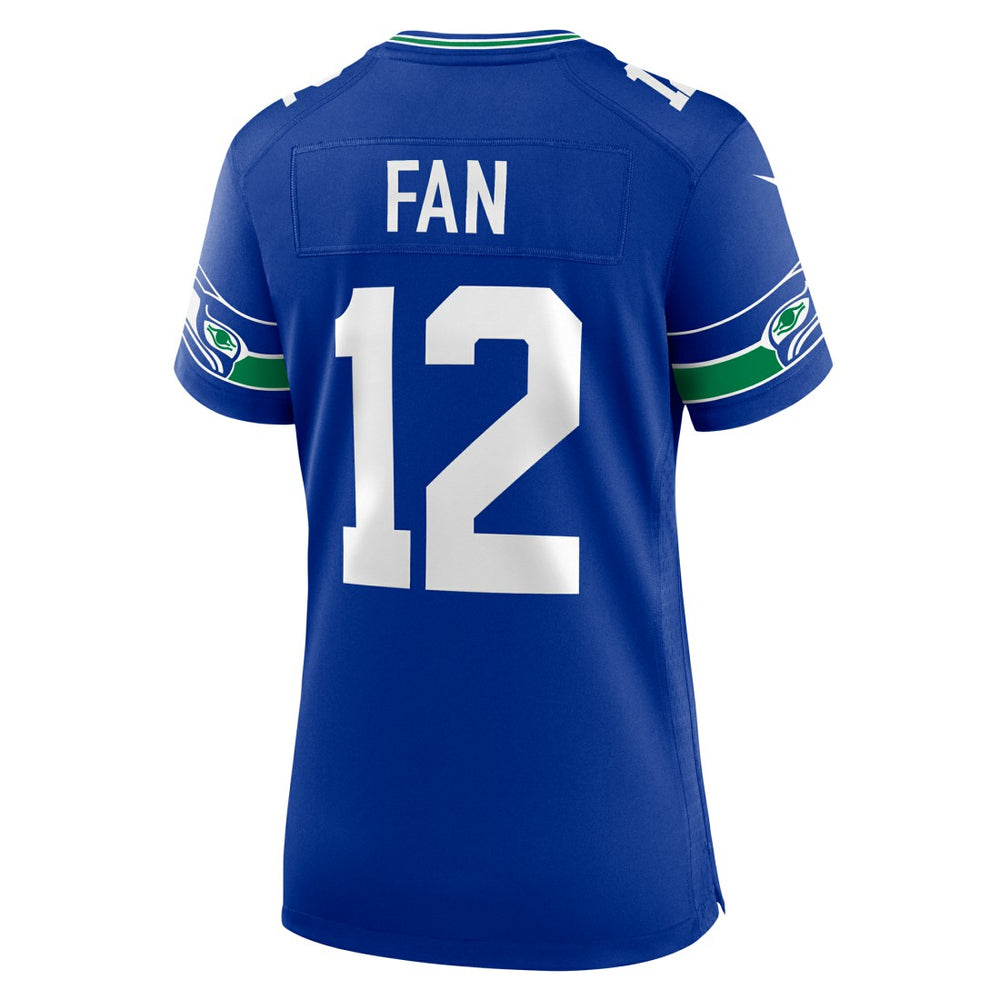 12s Seattle Seahawks Women's Player Jersey - Royal outlet