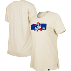 New England Patriots New Era Women's Third Down Historic T-Shirt - Tan for sale