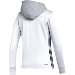 Los Angeles Kings adidas Women's Refresh Skate Lace AEROREADY Pullover Hoodie - White Hoodies