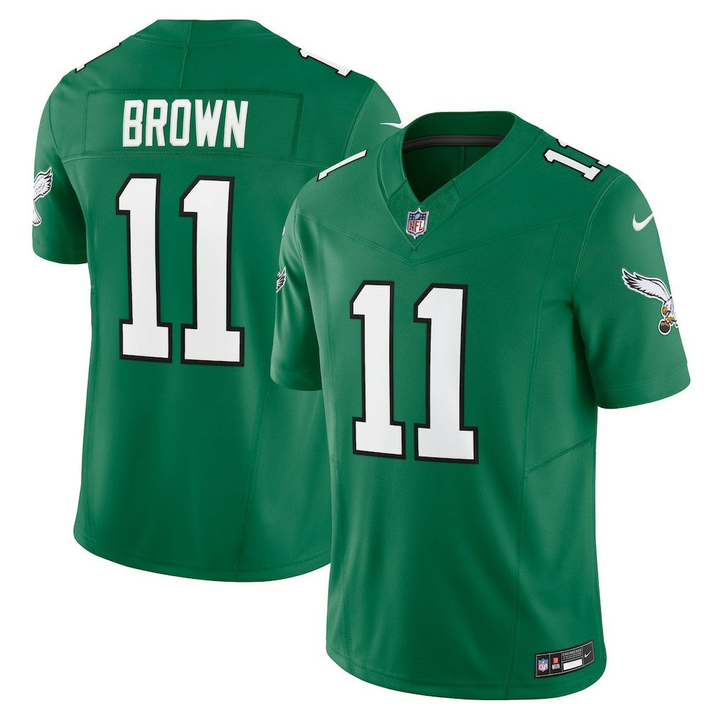 A.J. Brown Philadelphia Eagles Vapor F.U.S.E. Limited Jersey - Kelly Green sale