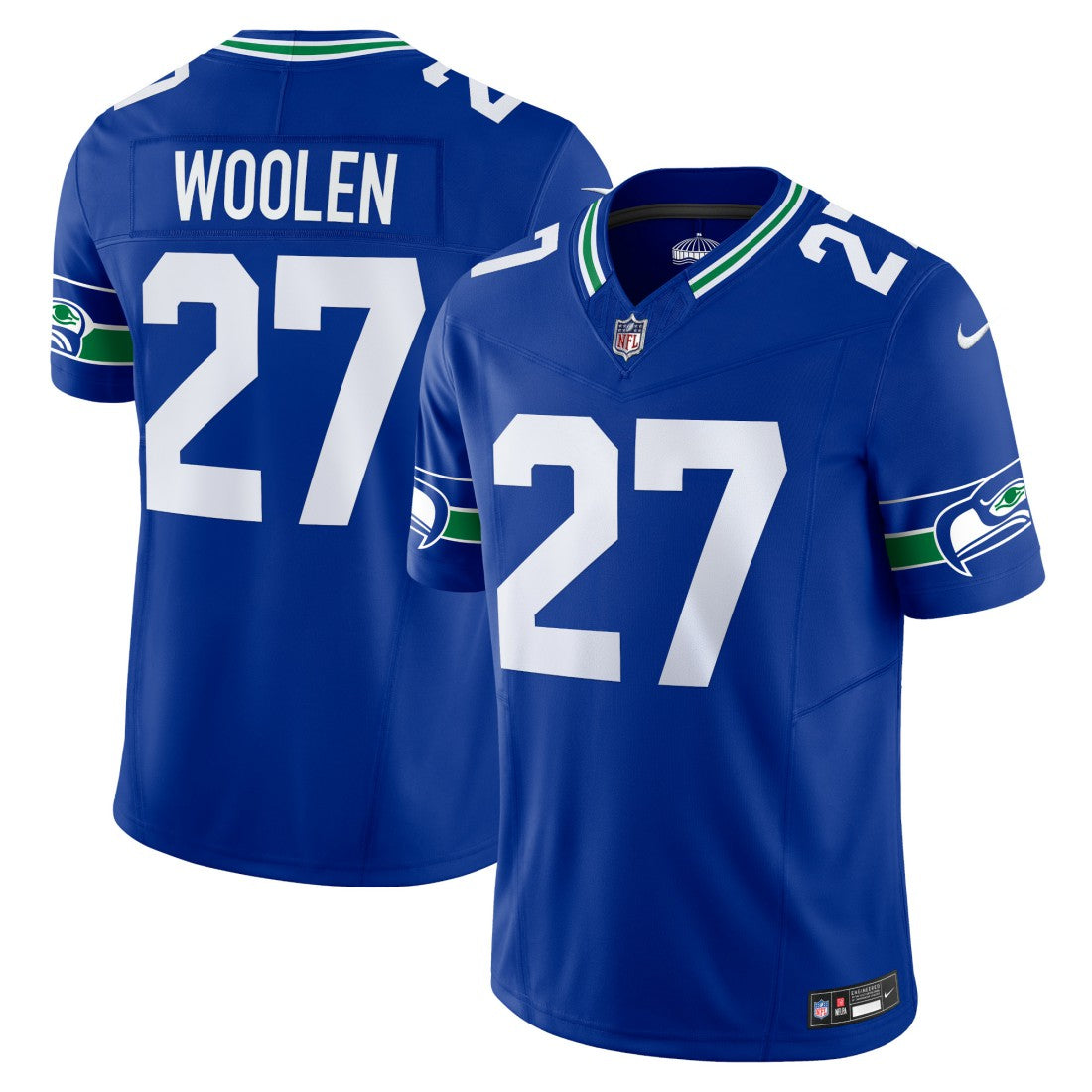 Tariq Woolen Seattle Seahawks Alternate Vapor F.U.S.E. Limited Jersey - Royal on sale