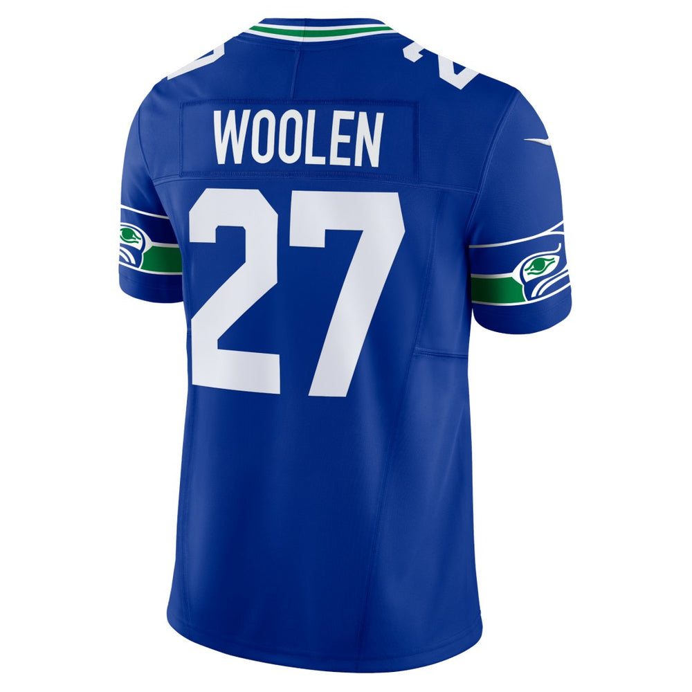 Tariq Woolen Seattle Seahawks Alternate Vapor F.U.S.E. Limited Jersey - Royal on sale