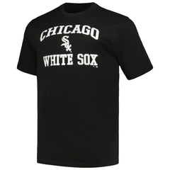 Chicago White Sox Profile Big & Tall T-Shirt Combo Pack Black/Heather Gray