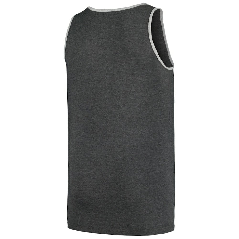 Chicago White Sox Profile Big & Tall Arch Over Logo Tank Top Heather Charcoal