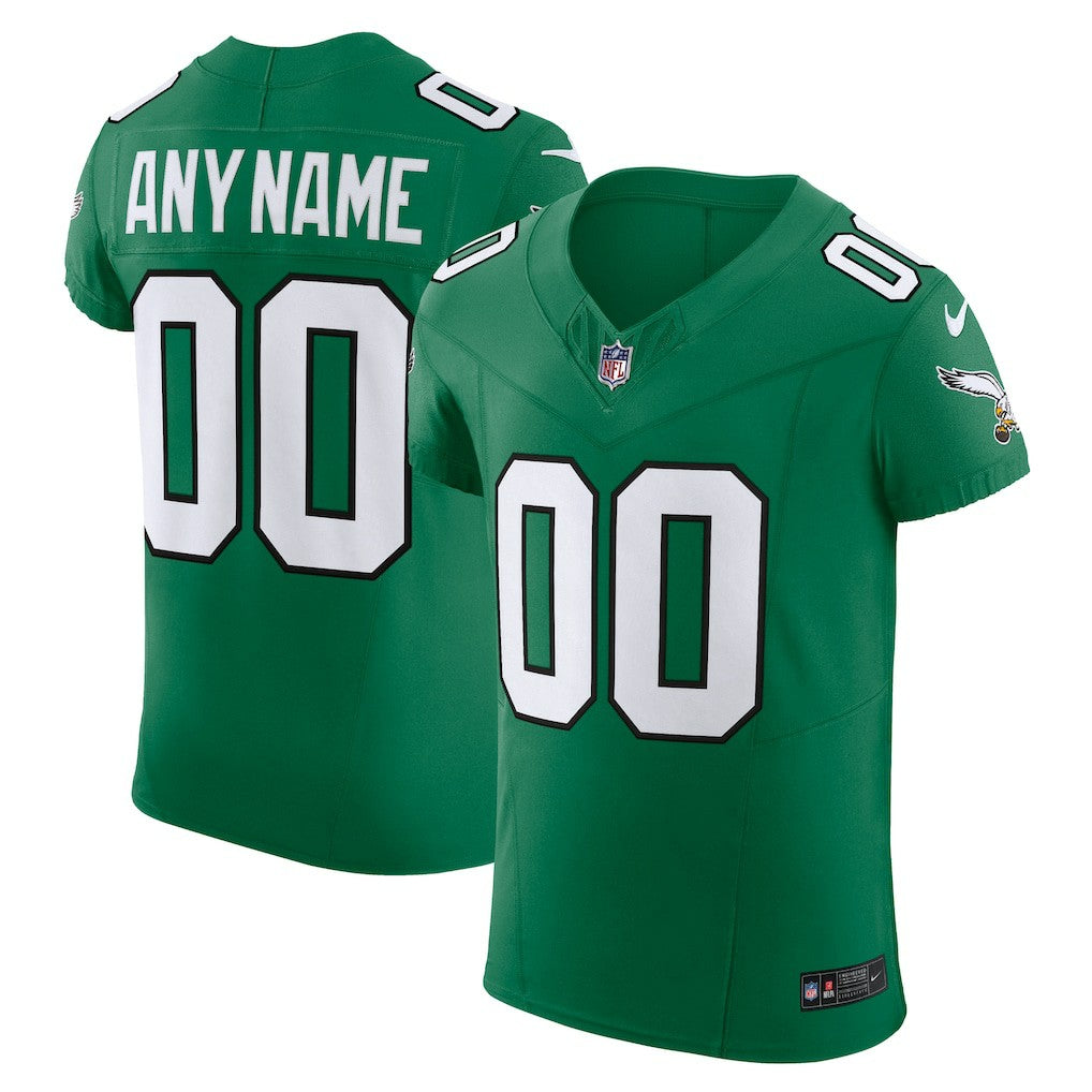 Philadelphia Eagles 2nd Alternate Vapor F.U.S.E. Elite Custom Jersey - Kelly Green cheap