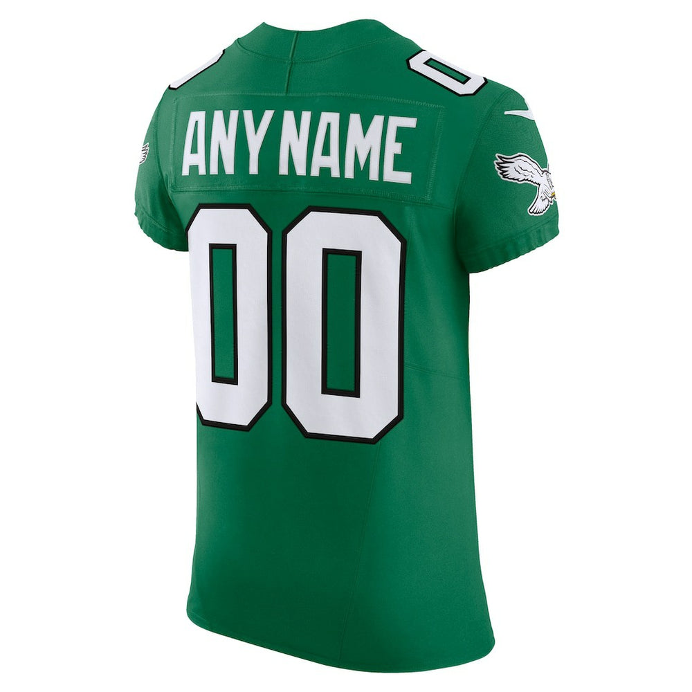 Philadelphia Eagles 2nd Alternate Vapor F.U.S.E. Elite Custom Jersey - Kelly Green cheap