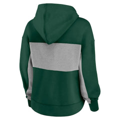 Athletics Women's Filled Stat Sheet Pullover Hoodie Green