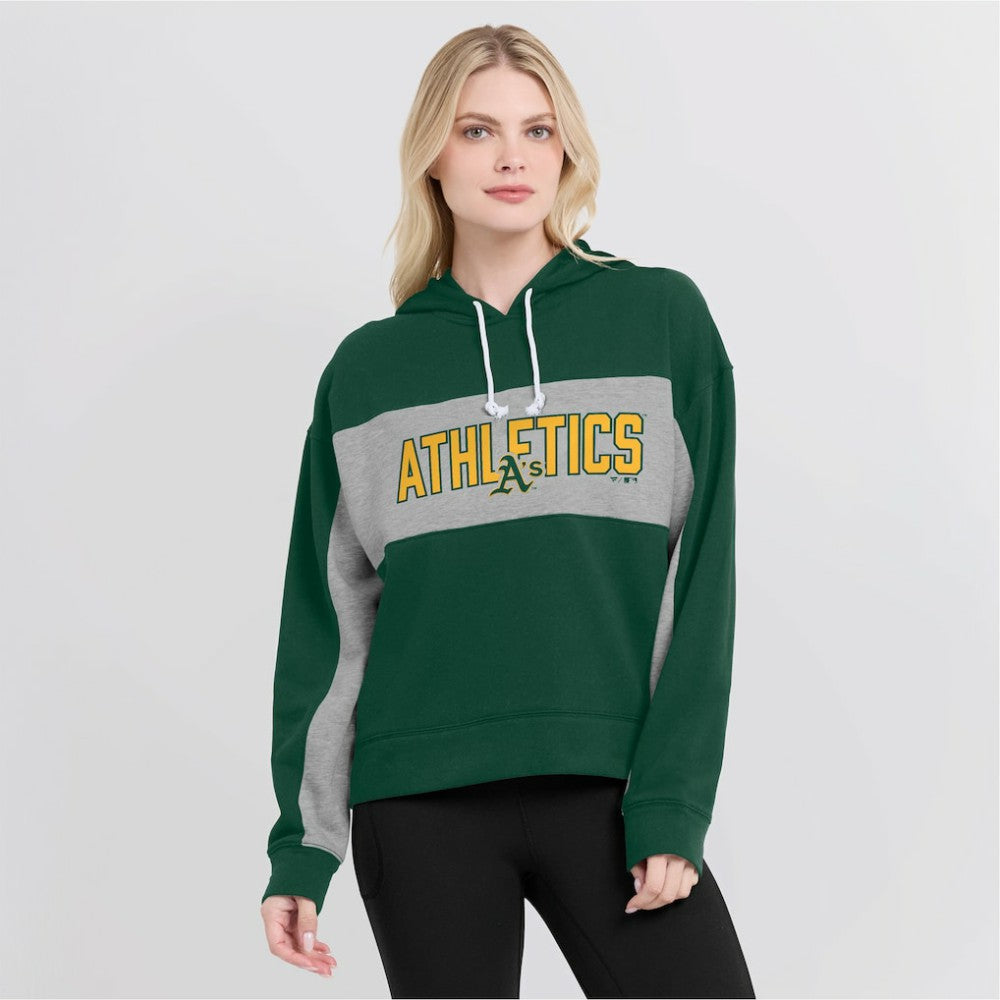 Athletics Women's Filled Stat Sheet Pullover Hoodie Green