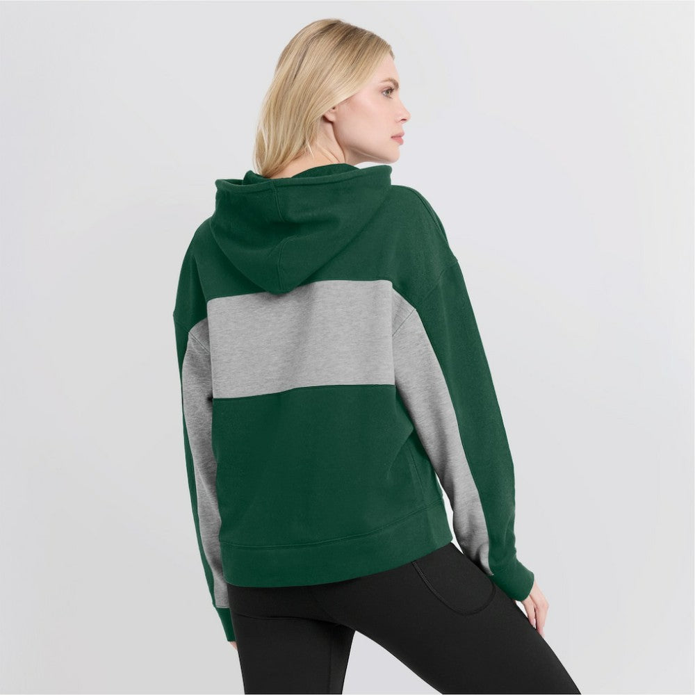 Athletics Women's Filled Stat Sheet Pullover Hoodie Green