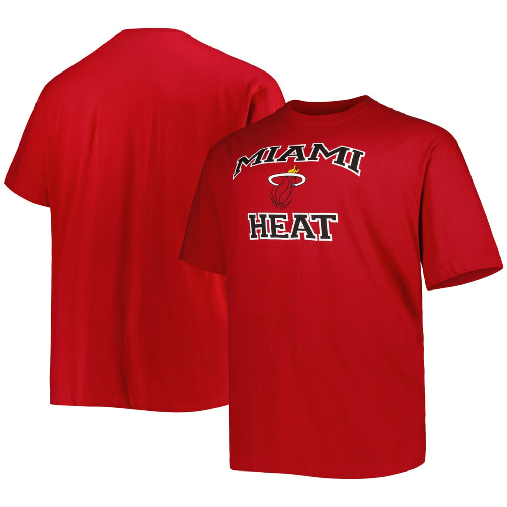 Miami Heat Big & Tall Heart & Soul T-Shirt - Red shop