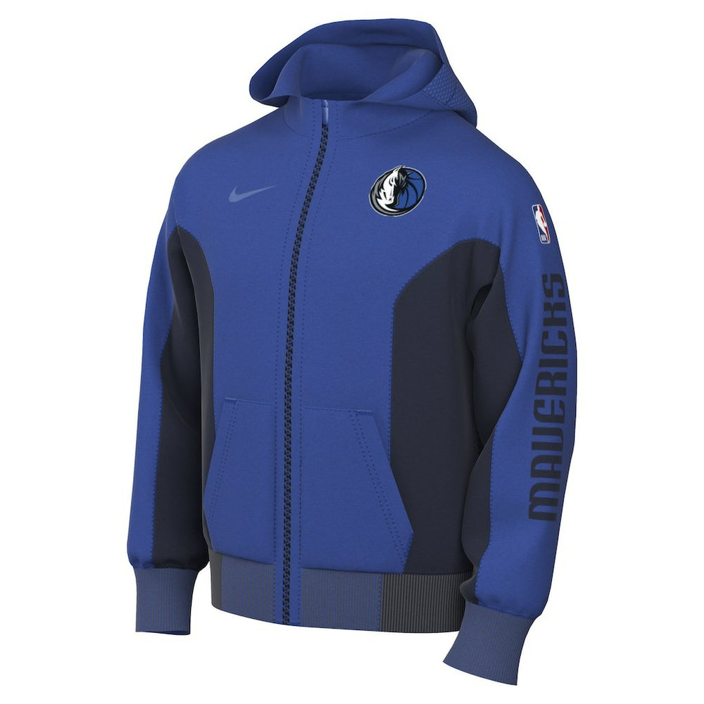 Dallas Mavericks 2023/24 Authentic Showtime Full-Zip Hoodie sale - Blue on sale