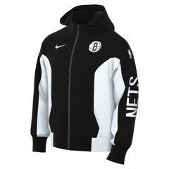 Brooklyn Nets 2023/24 Authentic Showtime Full-Zip Hoodie - Black online