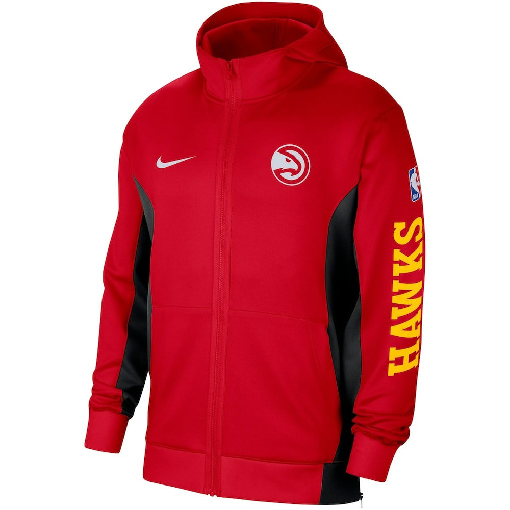 Atlanta Hawks 2023/24 Authentic Showtime Full-Zip Hoodie - Red on sale