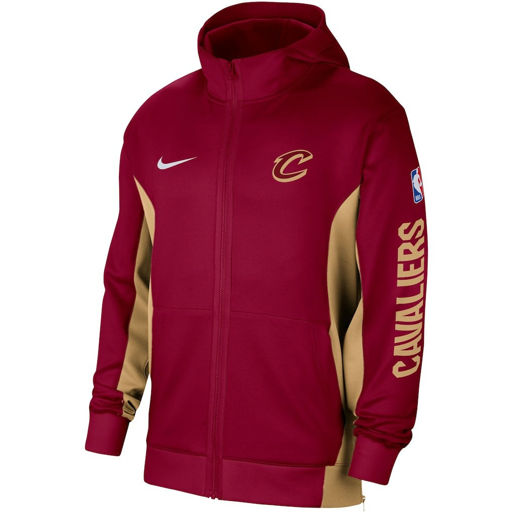 Cleveland Cavaliers 2023/24 Authentic Showtime Full-Zip Hoodie sale - Wine cheap