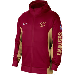 Cleveland Cavaliers 2023/24 Authentic Showtime Full-Zip Hoodie sale - Wine cheap